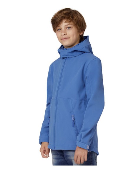 BetC-JK969-Kids Hooded Softshell Jacket 2